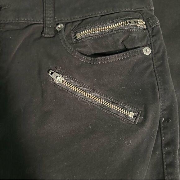 KENNETH COLE Women's Jess Skinny Mid-Rise Slim Fit Jeans Black Size 8 - Picture 13 of 16